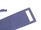 他の写真1: ハサミ・定規・ハーモニカ・リコーダー巾着　紺色×小花リボン