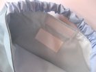 他の写真2: 座布団カバー・防災頭巾カバー　水色×紺白リボン