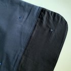 他の写真2: ナイロン製　防災頭巾カバー　紺×紺ブラウンリボン　背面タイプ