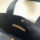 他の写真2: オリジナル　シューズバック　　紺×ベージュリボン
