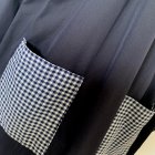 他の写真3: オリジナルスモック  　紺×ギンガムチェック