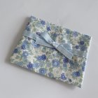 他の写真2: ラミネートテッシュケース　2枚組 　ピンク小花＋水色小花
