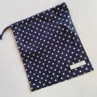 他の写真3: エプロン　紺ドット柄　3点セット　120〜140