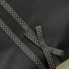 他の写真2: ナイロンシューズバック　　紺×ドットリボン