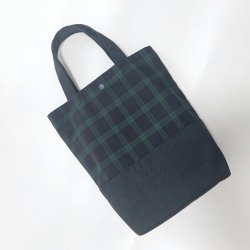 画像1: 撥水タイプ　シューズバック　　ブラックウォッチ