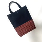 他の写真3: 通学通園2点セット　紺×赤チェック